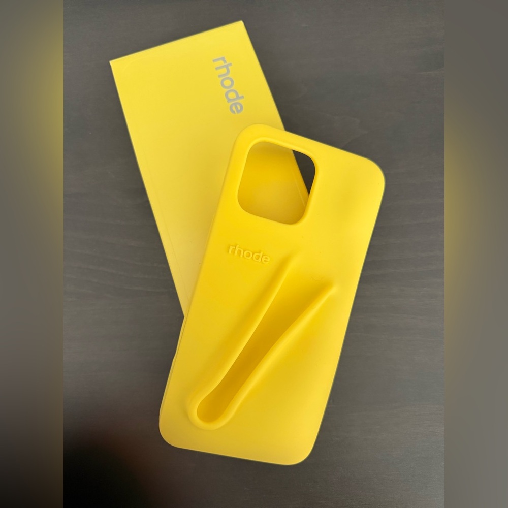RHODE Vibrant Yellow Phone Case